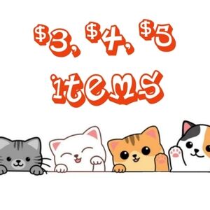 Unlisted Items 3-4-5